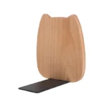 Houten kattenboekensteun