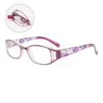 Opvouwbare bril met bloemen