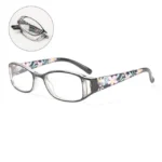 Opvouwbare bril met bloemen