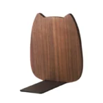 Houten kattenboekensteun