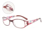 Opvouwbare bril met bloemen